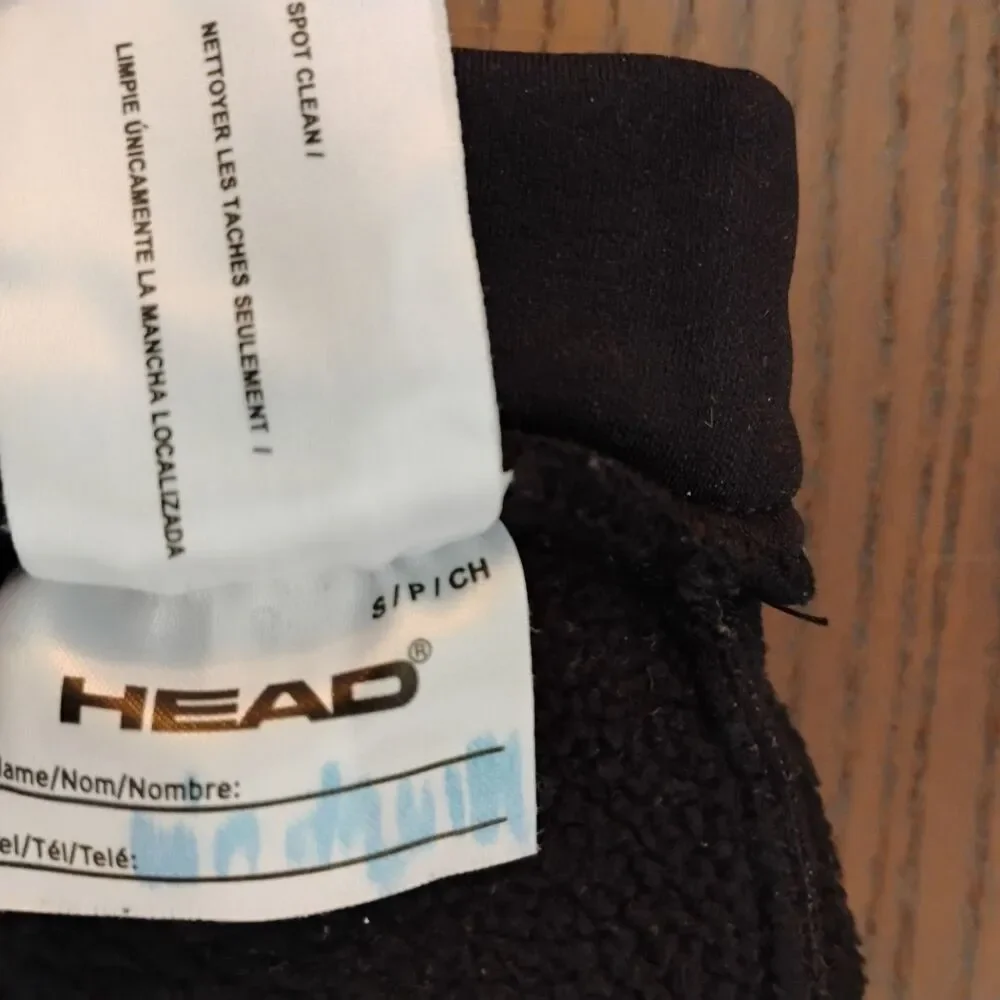 Head SENSATEC Gloves Kids Touchscreen Black with Green Accent Size Small
